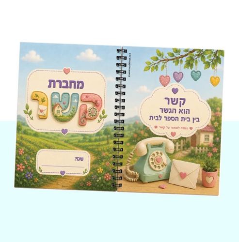 עטיפה למחברת קשר
